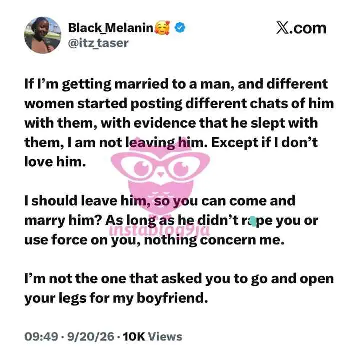 Omor nothing concern me oo anything una two do no concern me I go still marry my man ๐