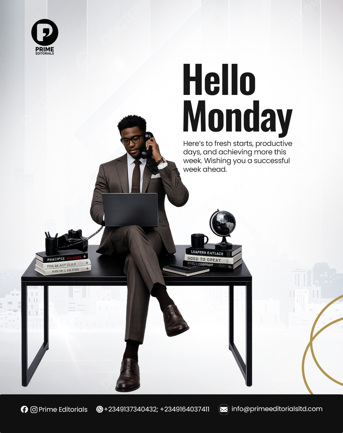 Let’s make this week your most productive one yet.
What is the number one milestone you plan to ach...