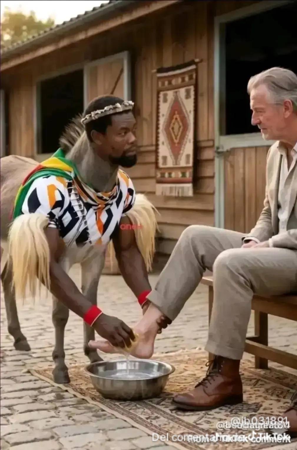 This how see south African treating white people