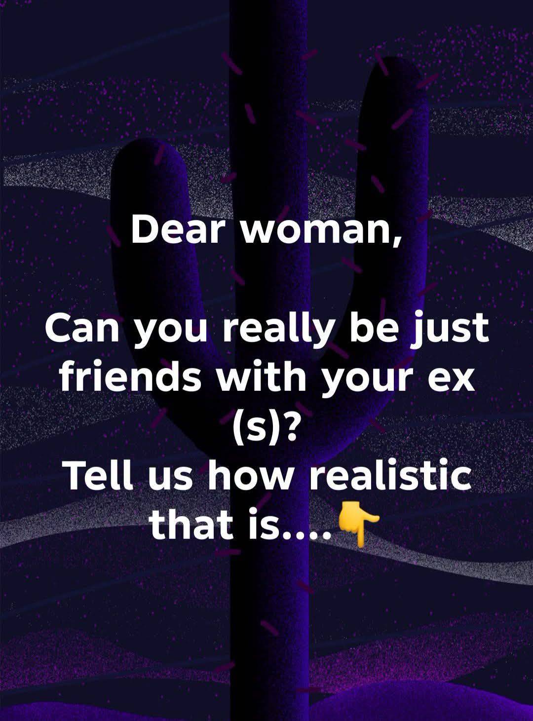 Can a woman be just a friend to her ex (s)?
#Nigeria #LekeeLekee #Trending #everyone
