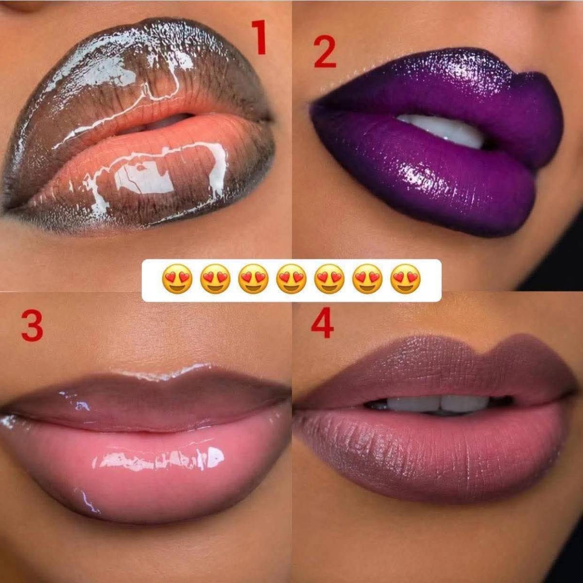 Which lip combo is your favorite? ๐ฅฐ ๐
Team 1,2,3, or 4 ๐ ๐ ๐
#viralpost #LekeeLekee #Trending...