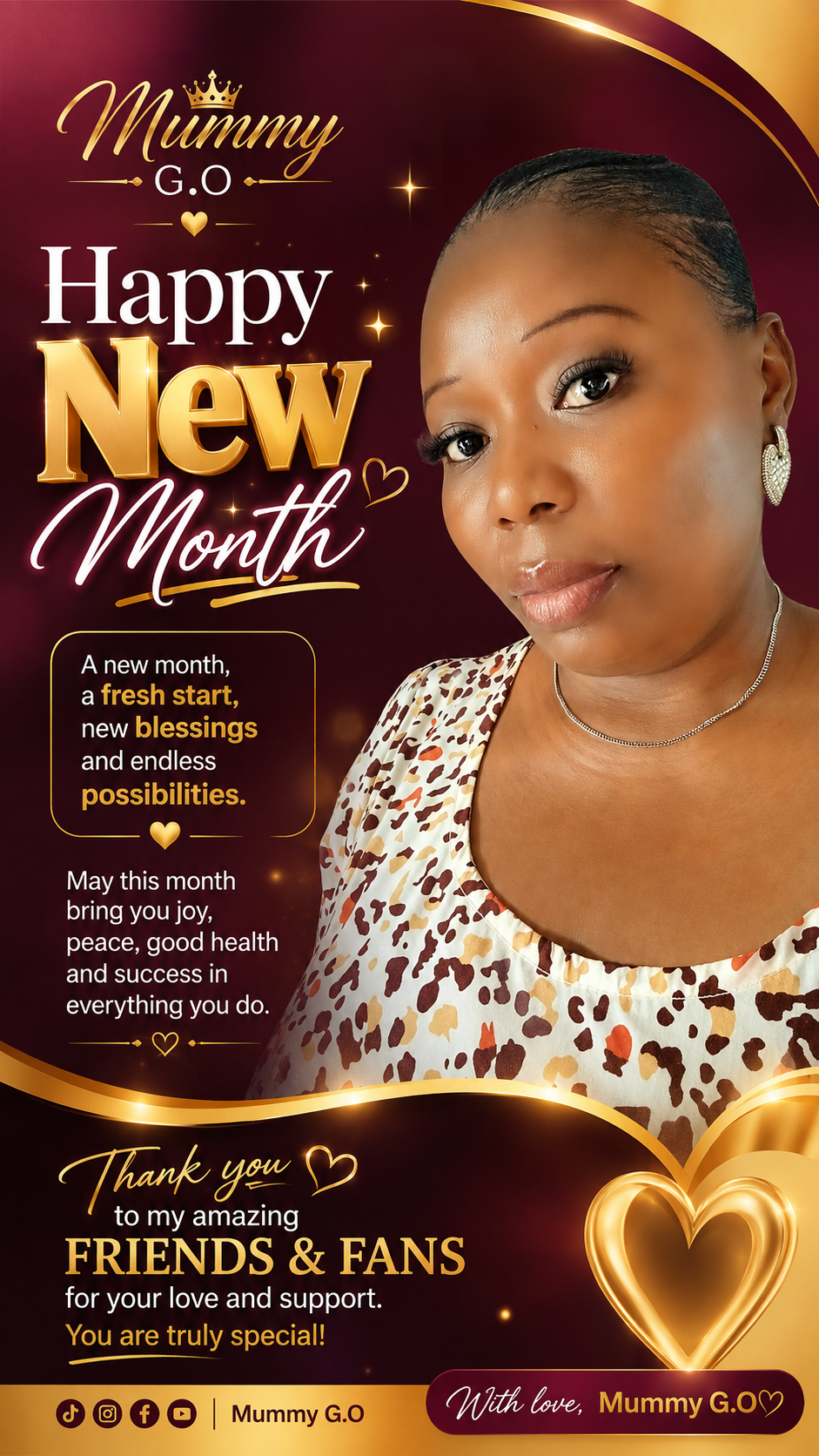 #happynewmonth
#mummygo