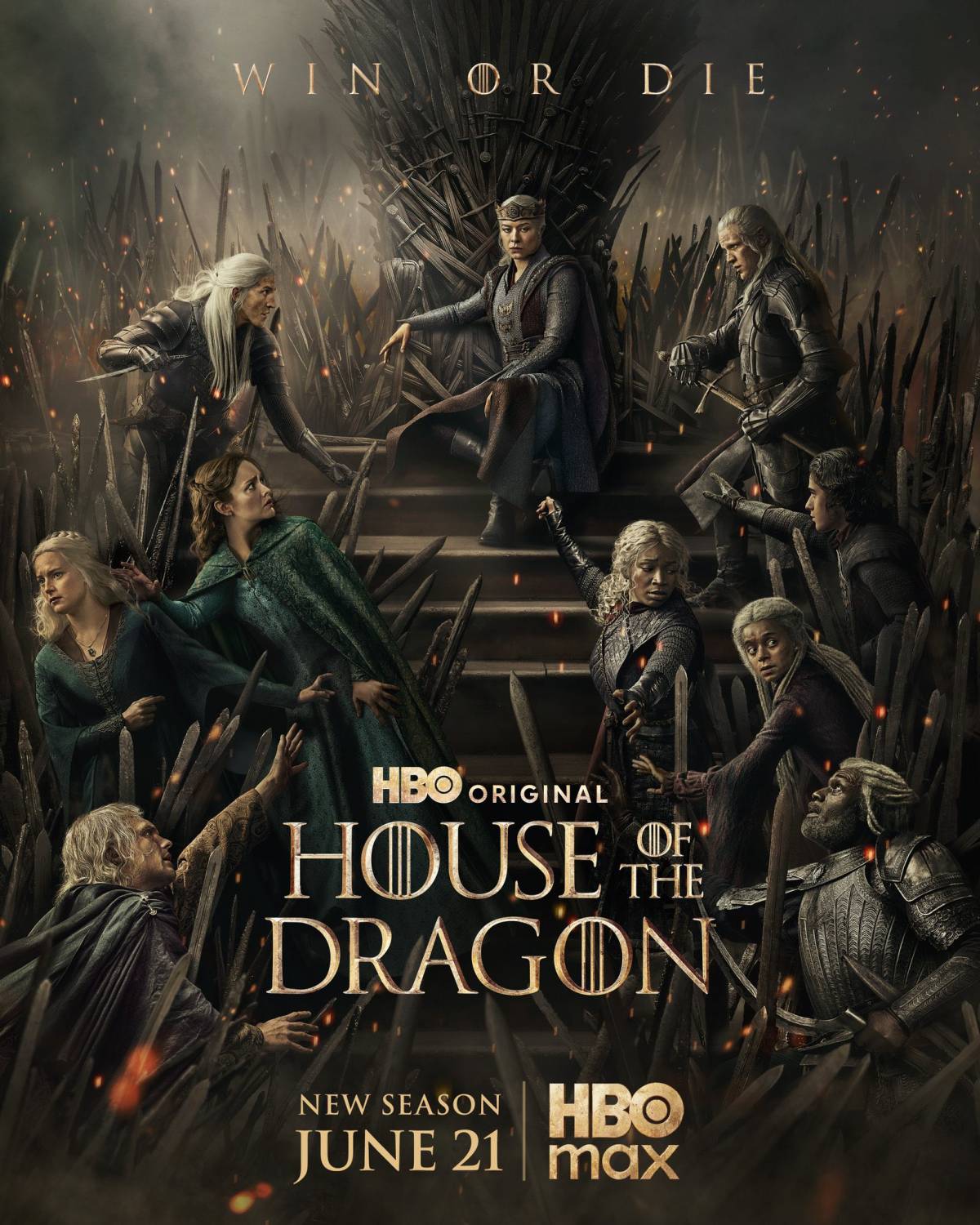 Official poster for ‘HOUSE OF THE DRAGON’ Season 3.
Premieres June 21.
#GOT #HOTD #HouseofTheDrago...