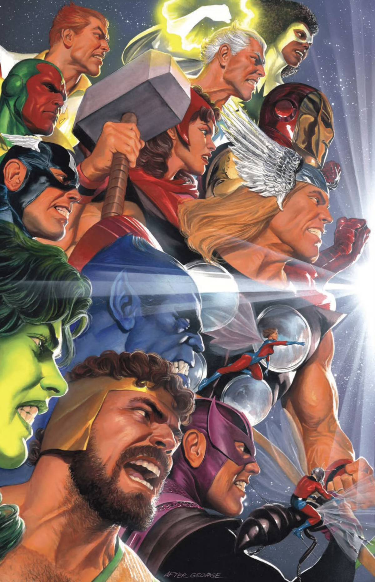 New "Marvel vs DC" artwork by iconic artist Alex Ross.
This summer, DC Comics and Marvel Comics are...