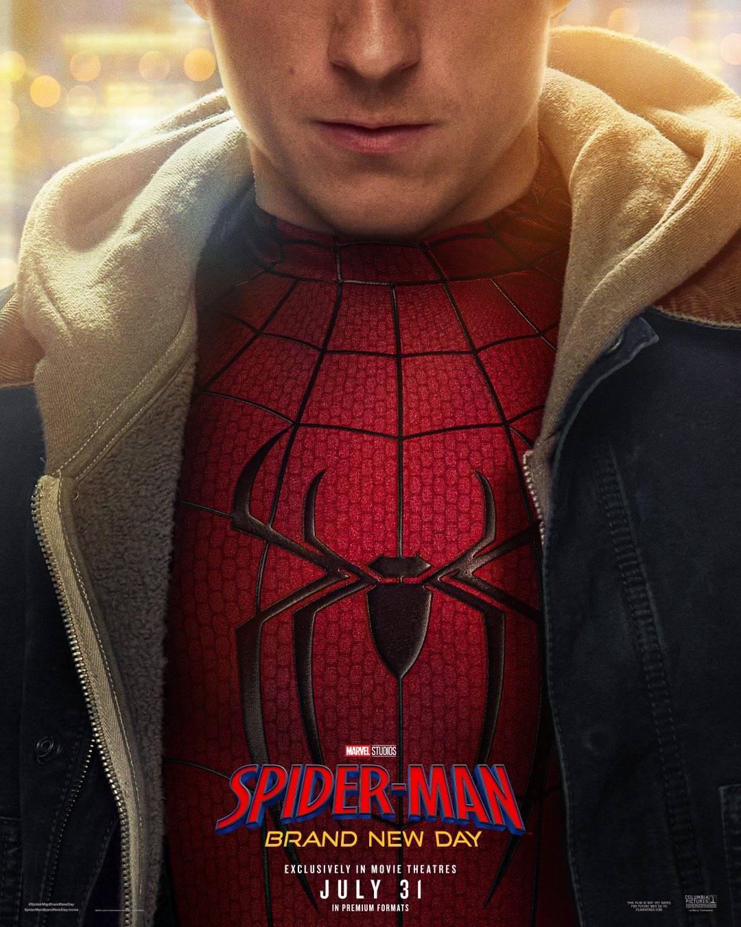 New poster for ‘SPIDER-MAN: BRAND NEW DAY’ starring Tom Holland 🕸️.
In theatres July 31.
#Marvel #...