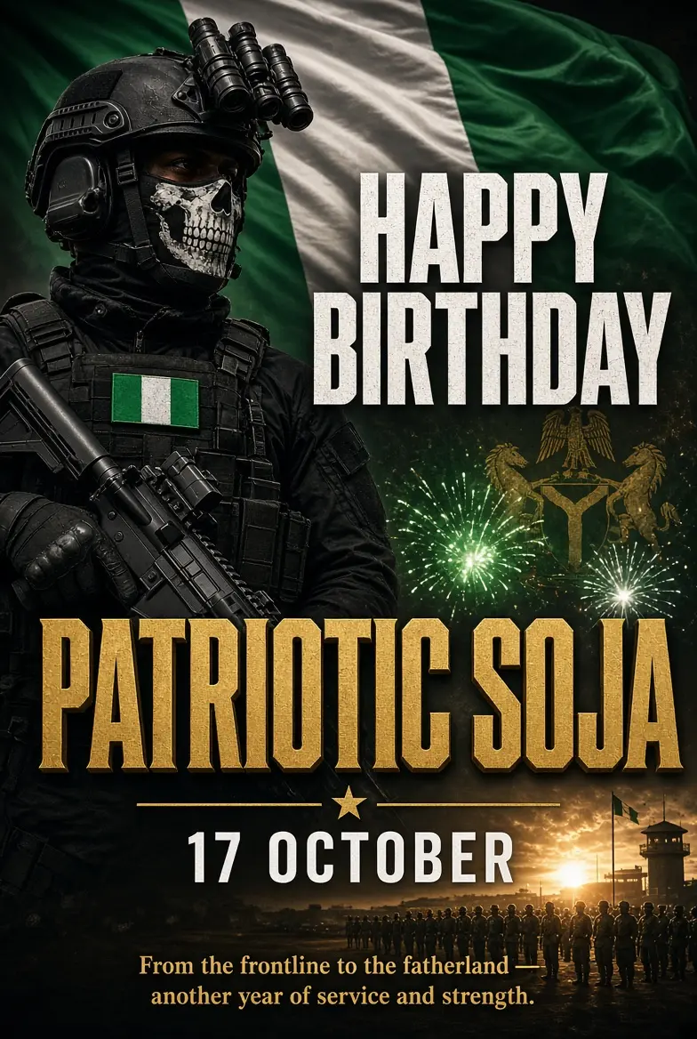 ๐ณ๐ฌ๐ช๐HAPPY BIRTHDAY TO ME โ PATRIOTIC SOJA.
Another year. Another tour of duty. Another chance to...