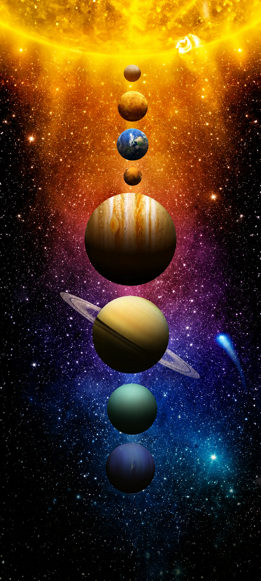Do the planets ever truly align? 🌍🪐☀️
Not exactly.
Images like this are beautiful, but they're a...
