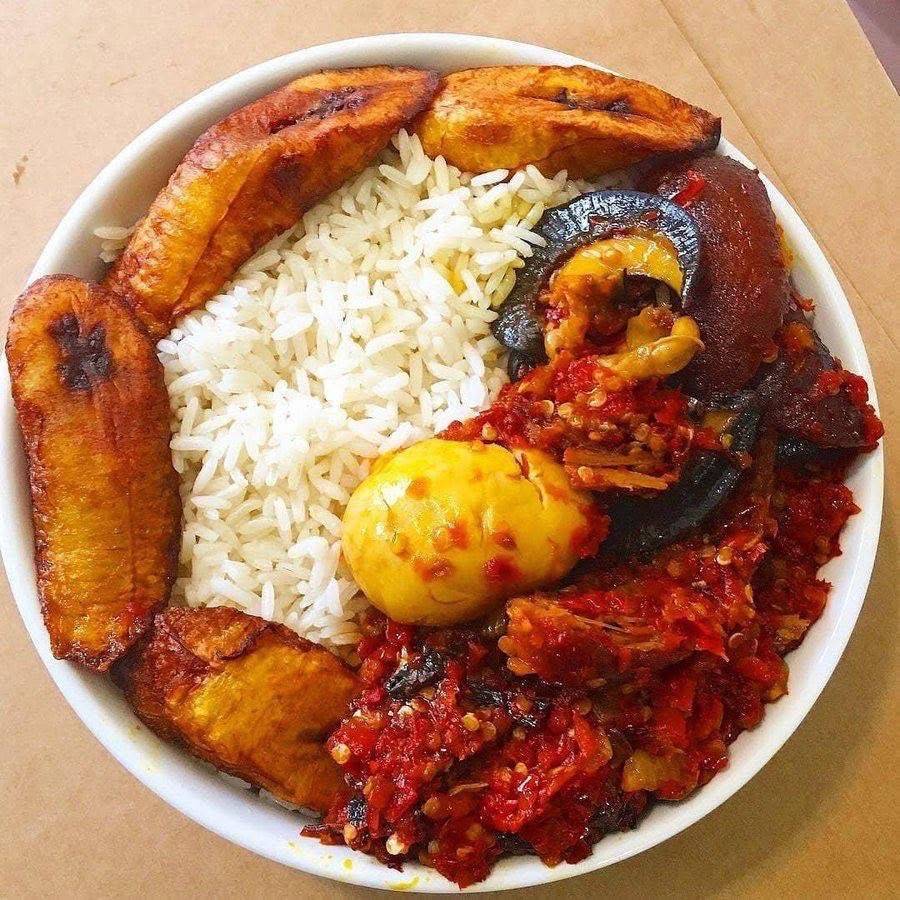 Nigerians supposed to be eating like this always, But the case is reversed
