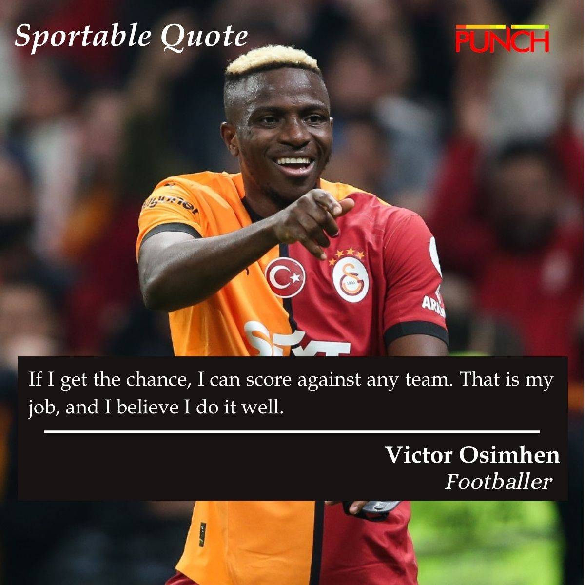 SPORTABLE QUOTE