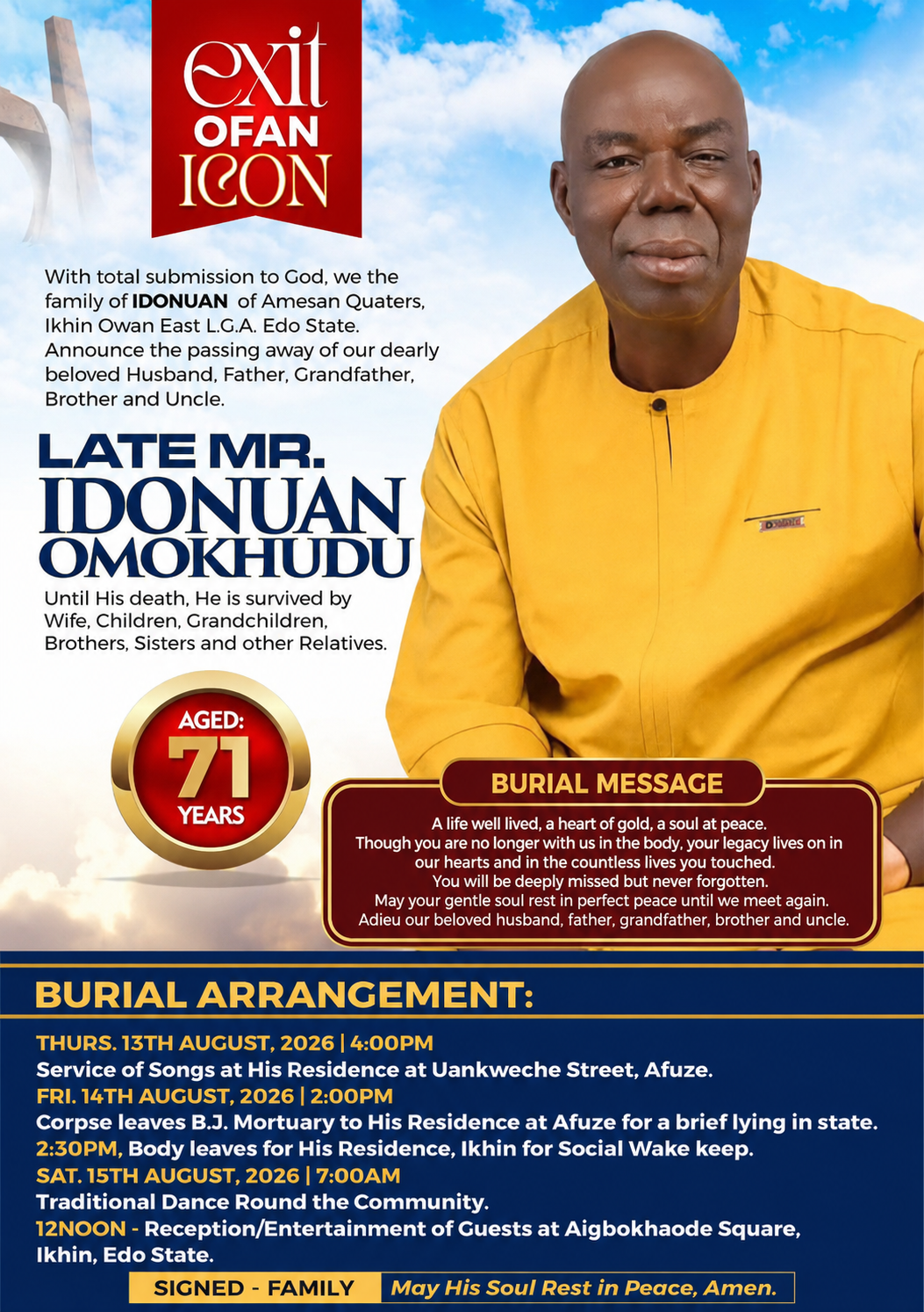 In-law like no other 😭💞

Rest in peace 🙏