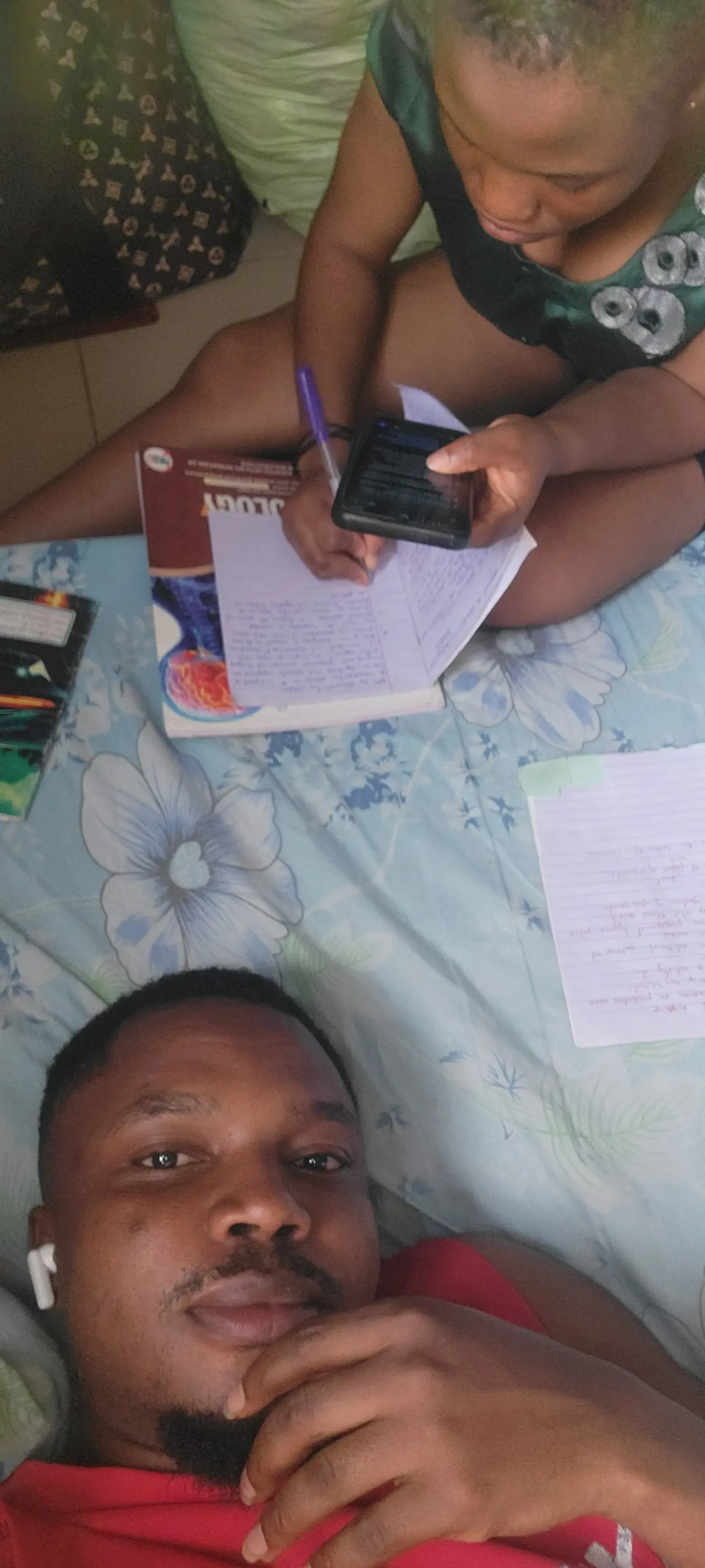 Know book o, make ur younger ones no use secondary school questions finish u