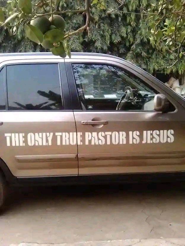 THE ONLY TRUE PASTOR WHICH IS ONLY THE HOLY SPIRIT JESUS IS IN THE ONLY TRUE CHURCH WHICH IS THE HOL...