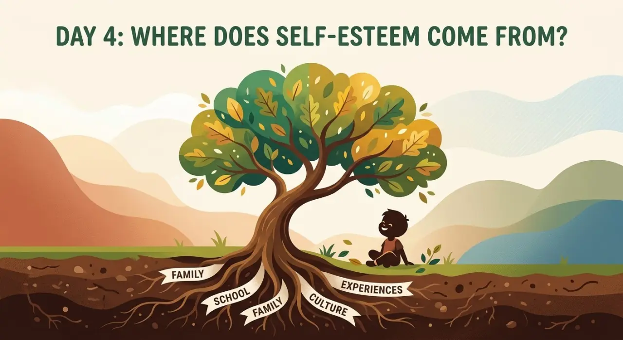 ๐ฑ DAY 4: WHERE DOES SELF-ESTEEM COME FROM? ๐ฑ
Week 1: Understanding Self-Esteem
Hello, my wonderf...