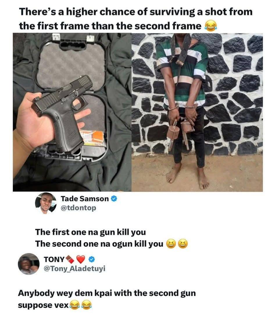 Your spirit no fit rest in peace if dem kkpai you with the second frame😂