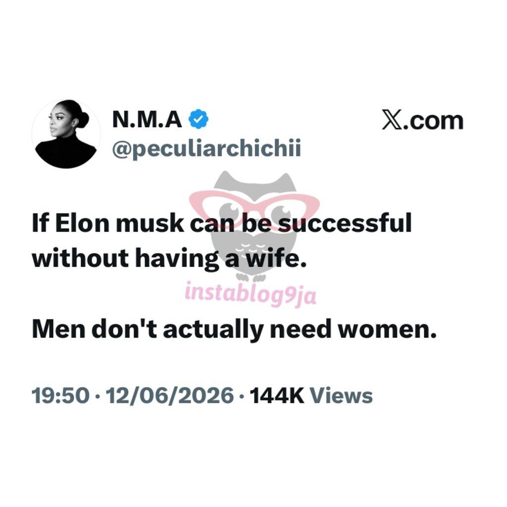 Businesswoman Chichii sparks conversation on Trillionaire Elon Musk’s success without a wife