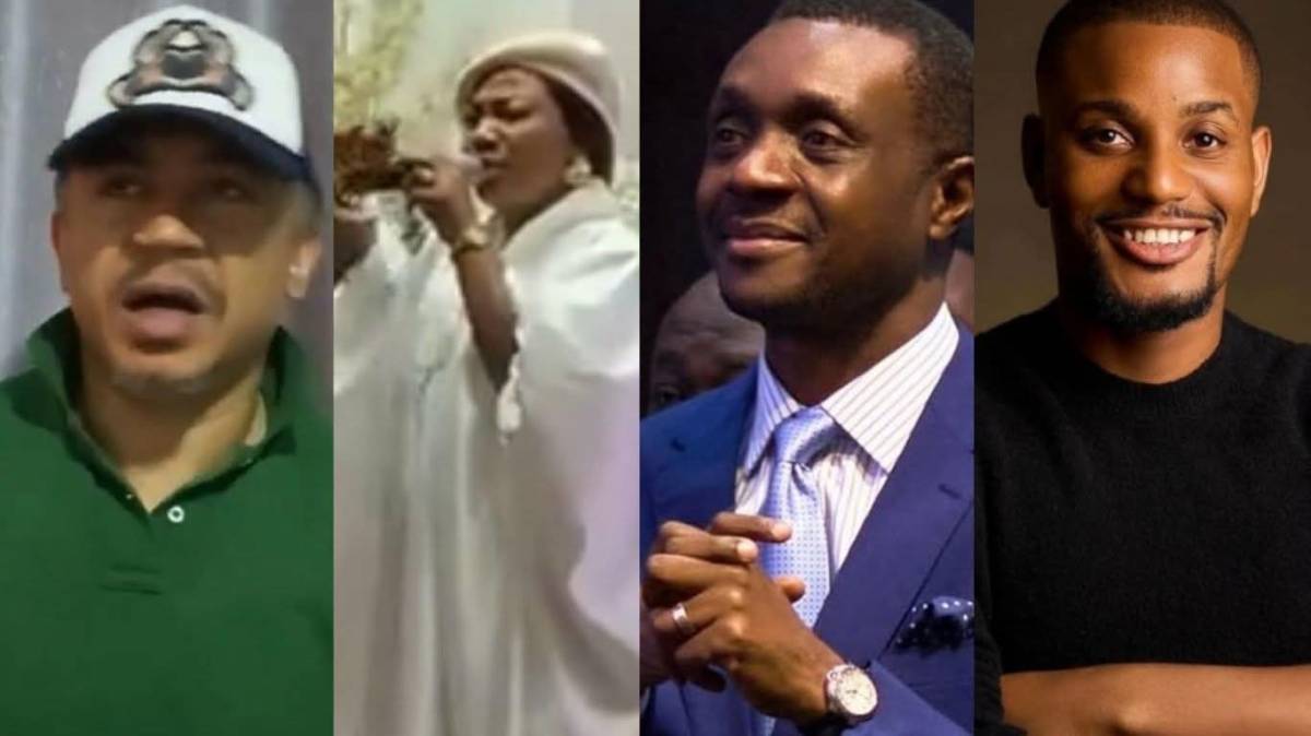 “So we were sitting down, minding our business, and Nathaniel Bassey climbed the pulpit and blew the...