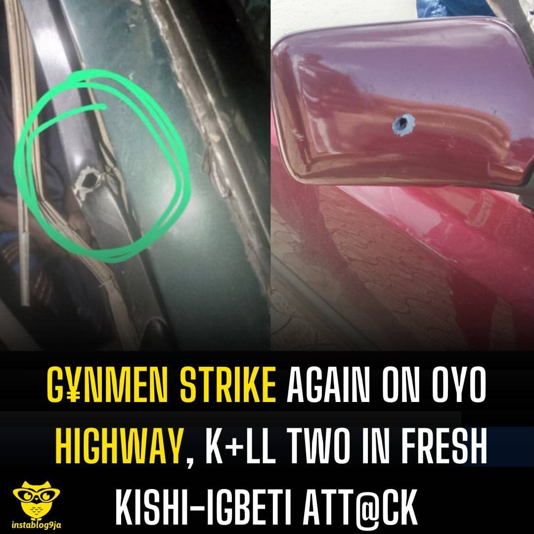 G¥nmen Strike Again on Oyo Highway, K+ll Two in Fresh Kishi-Igbeti Att@ck
Fear has gripped resident...