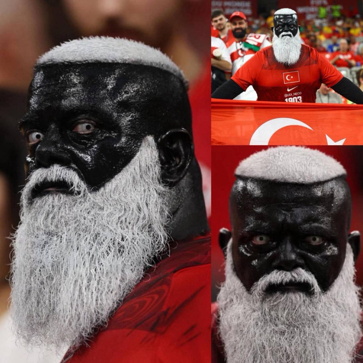 Meet Udi Neco, the iconic Türkiye supporter who follows the national team everywhere.