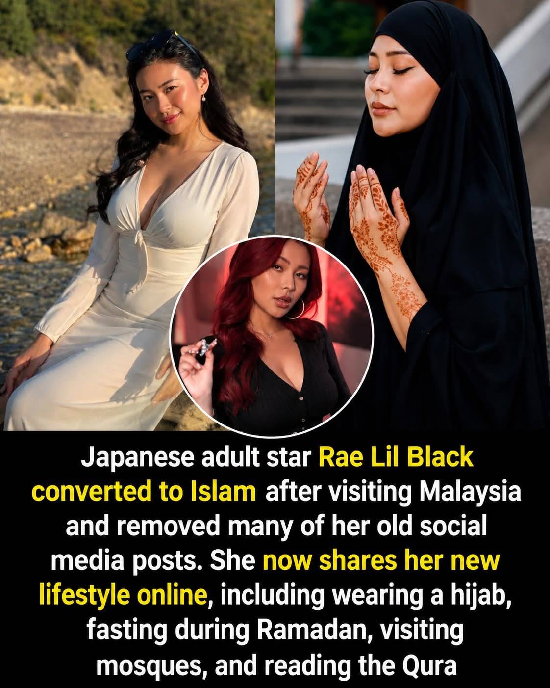 Life can take us in directions we never expect.โจ๐
Kae Asakura, known to many as Rae Lil Black, e...