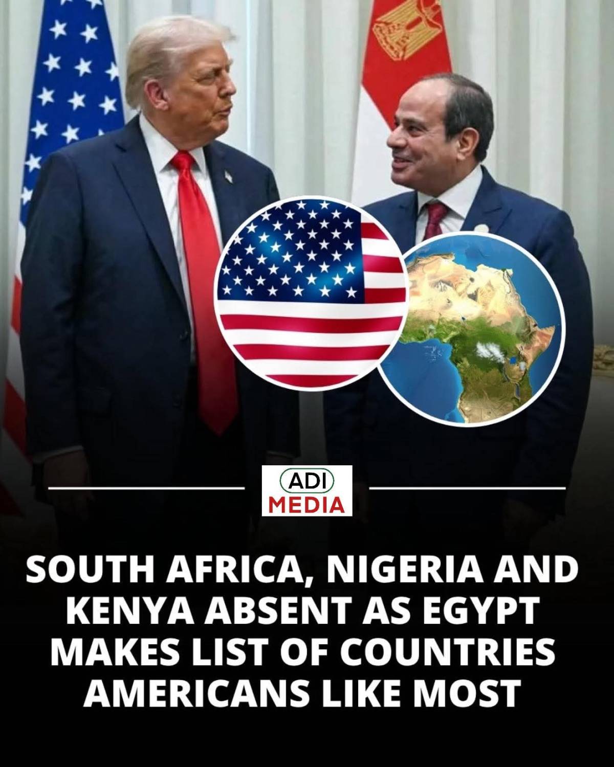 Major African countries like Nigeria, South Africa, and Kenya were not included in the survey despit...
