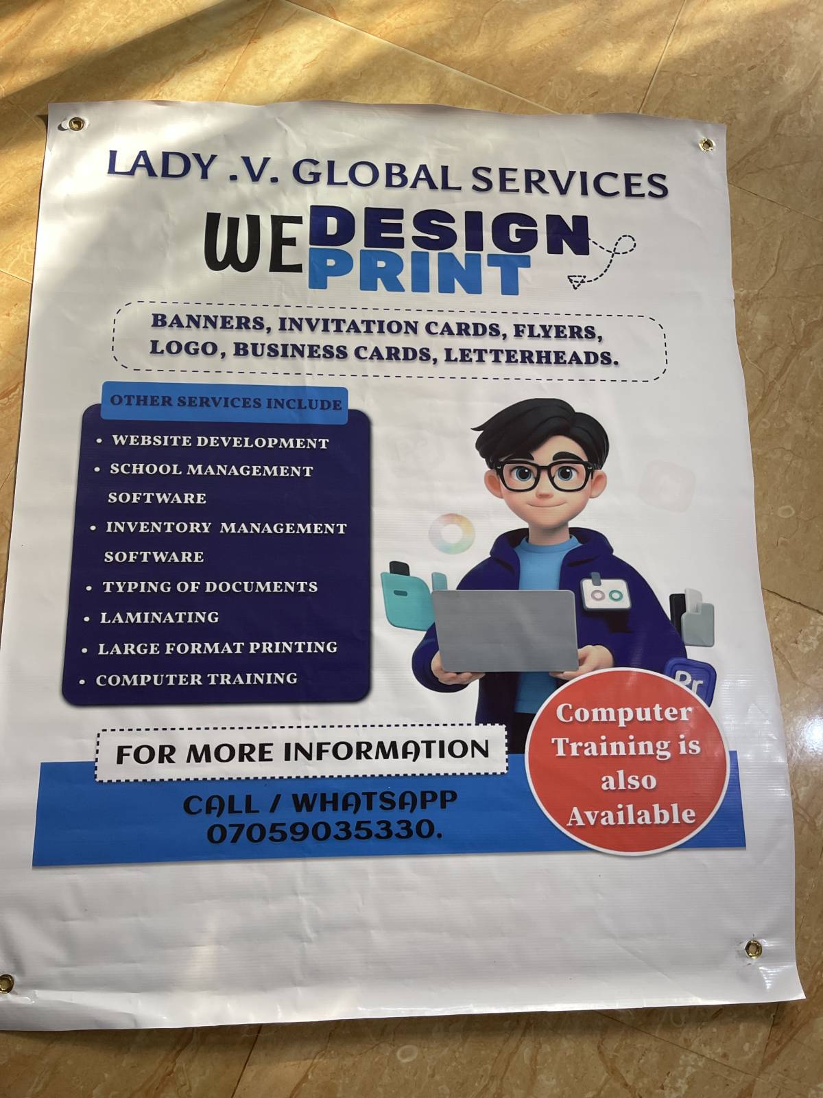 Your sure plug for graphics designs
Message me for your designs and printing
#designs #printing #...