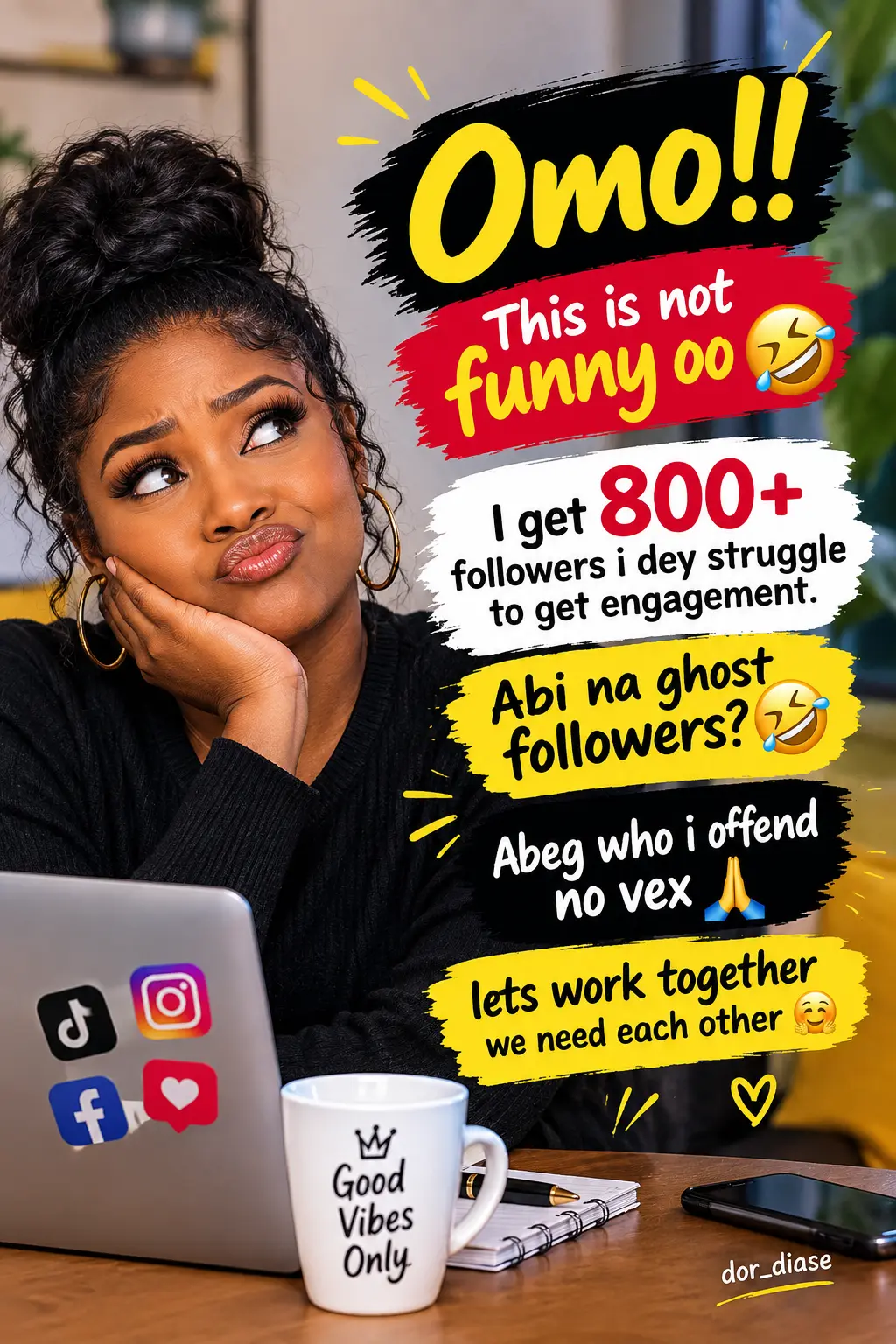 My lovelies Followers, wetin they sup?
Make we run am as team, we need each other!!
🫠🫠🫠🫠🫠
#Le...