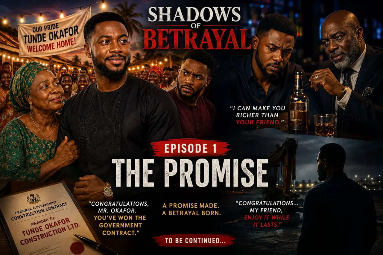 SHADOWS OF BETRAYAL
Episode 1 – The Promise
The village of Umudike was alive with celebration. Dru...