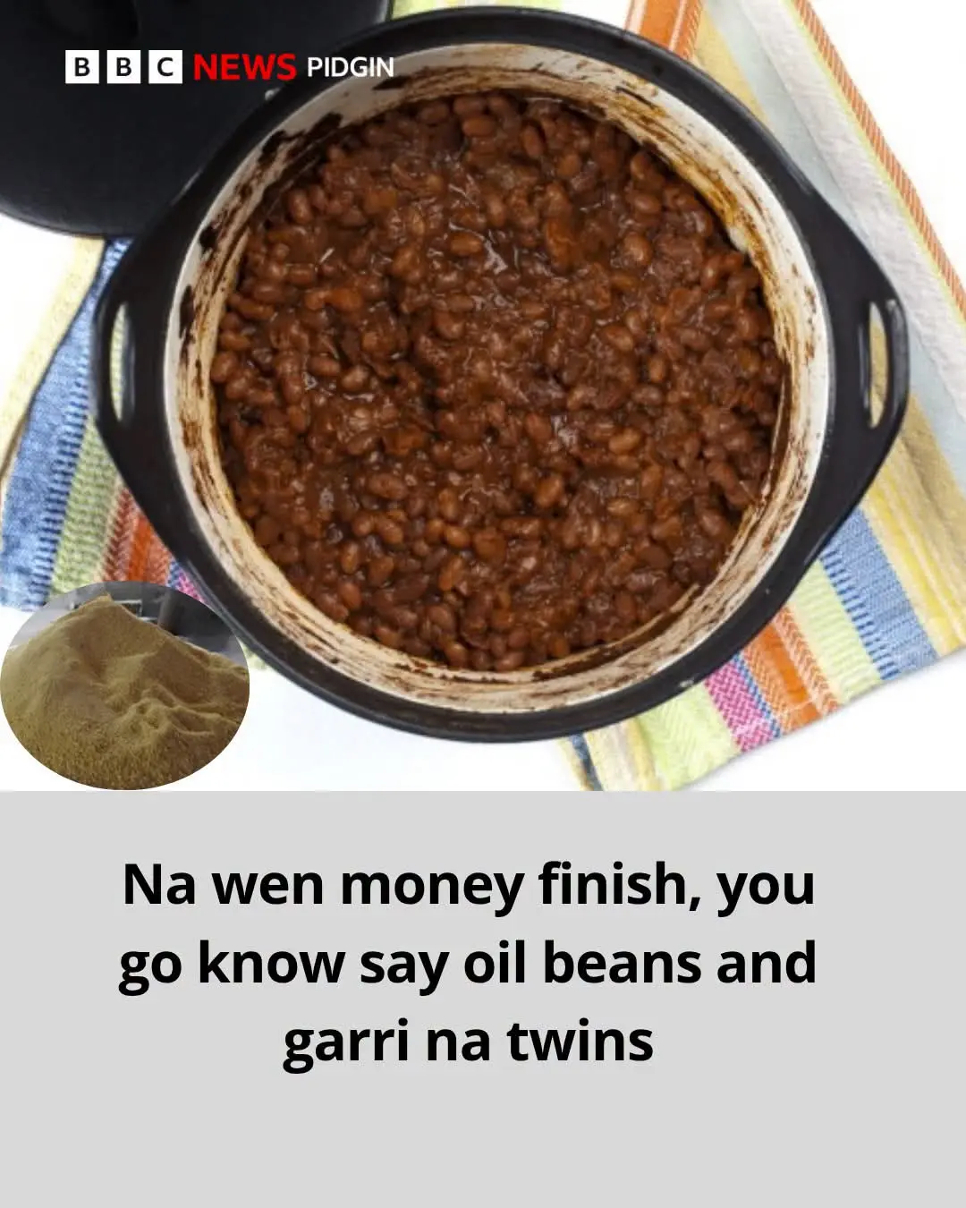 Good morning, correct pipo.

Na Balance Boi say make una reason dis proverb.

No forget to drop your...
