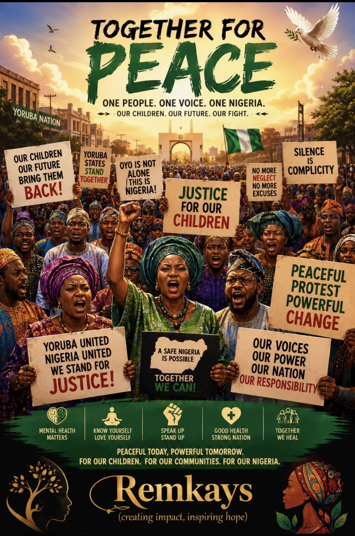 How can Nigeria have peace when so many people seem concerned only about their own immediate circums...