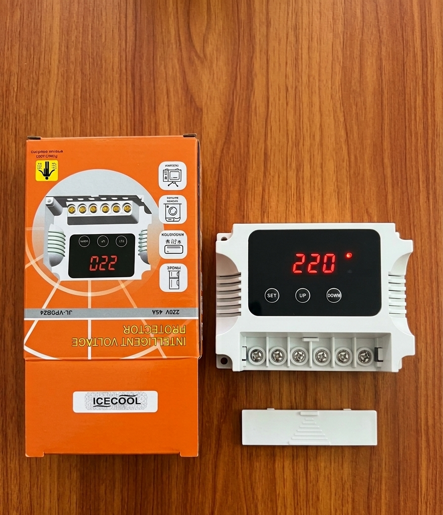 Intelligent Voltage protector for industrial and home use