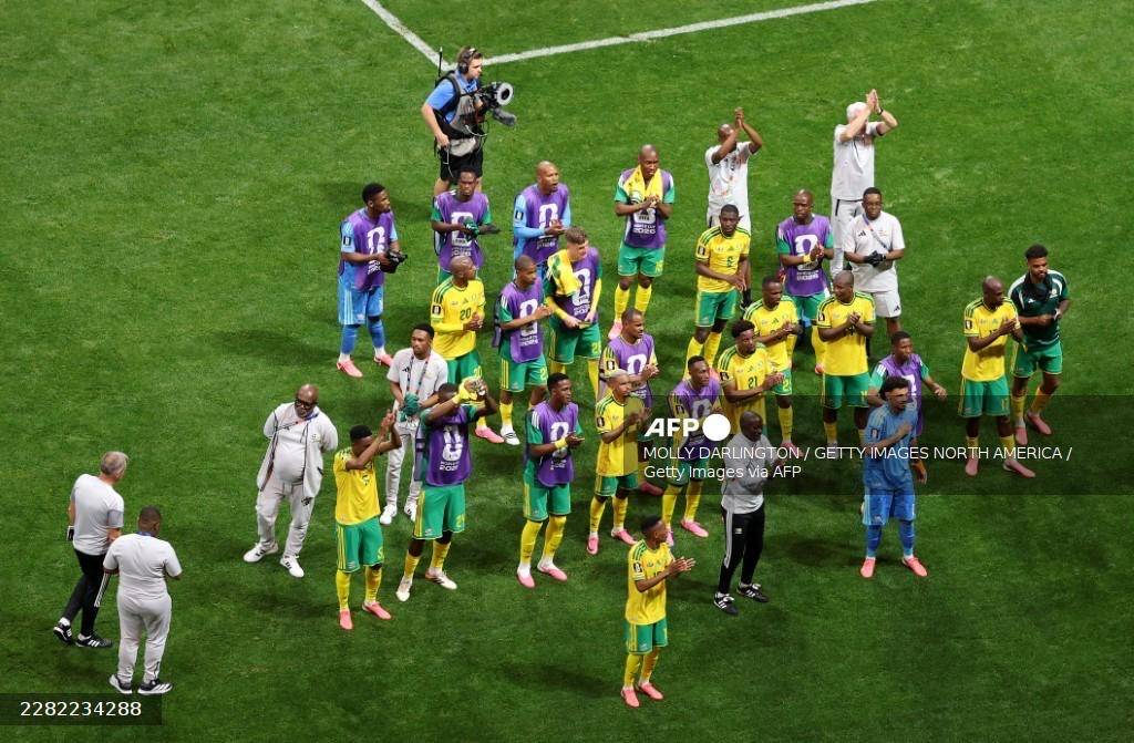World Cup: South Africa grind out draw against Czech to keep knockout hope alive
South Africa’s Baf...