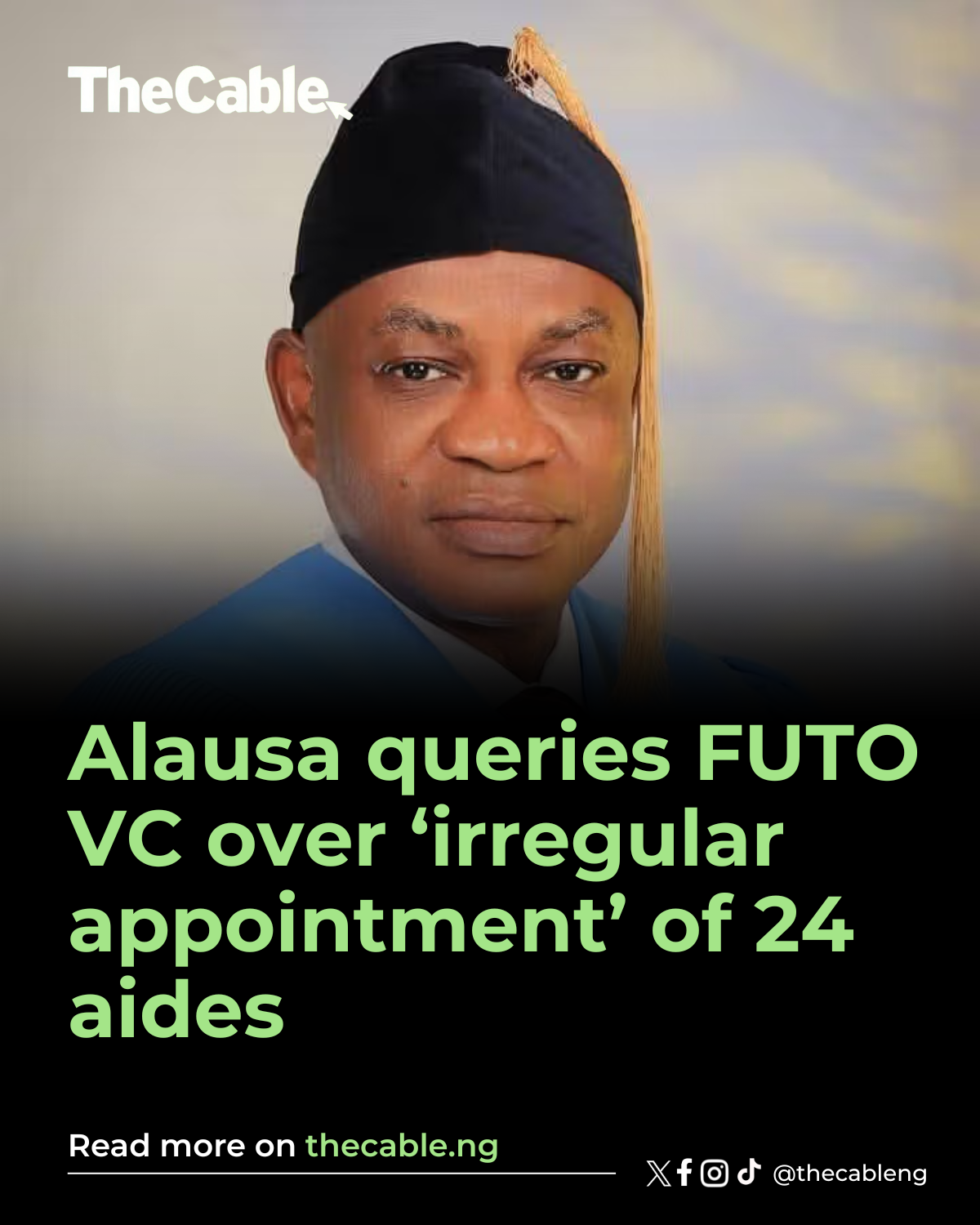 Alausa queries FUTO VC over 'irregular appointment' of 24 aides
Tunji Alausa, minister of educatio...
