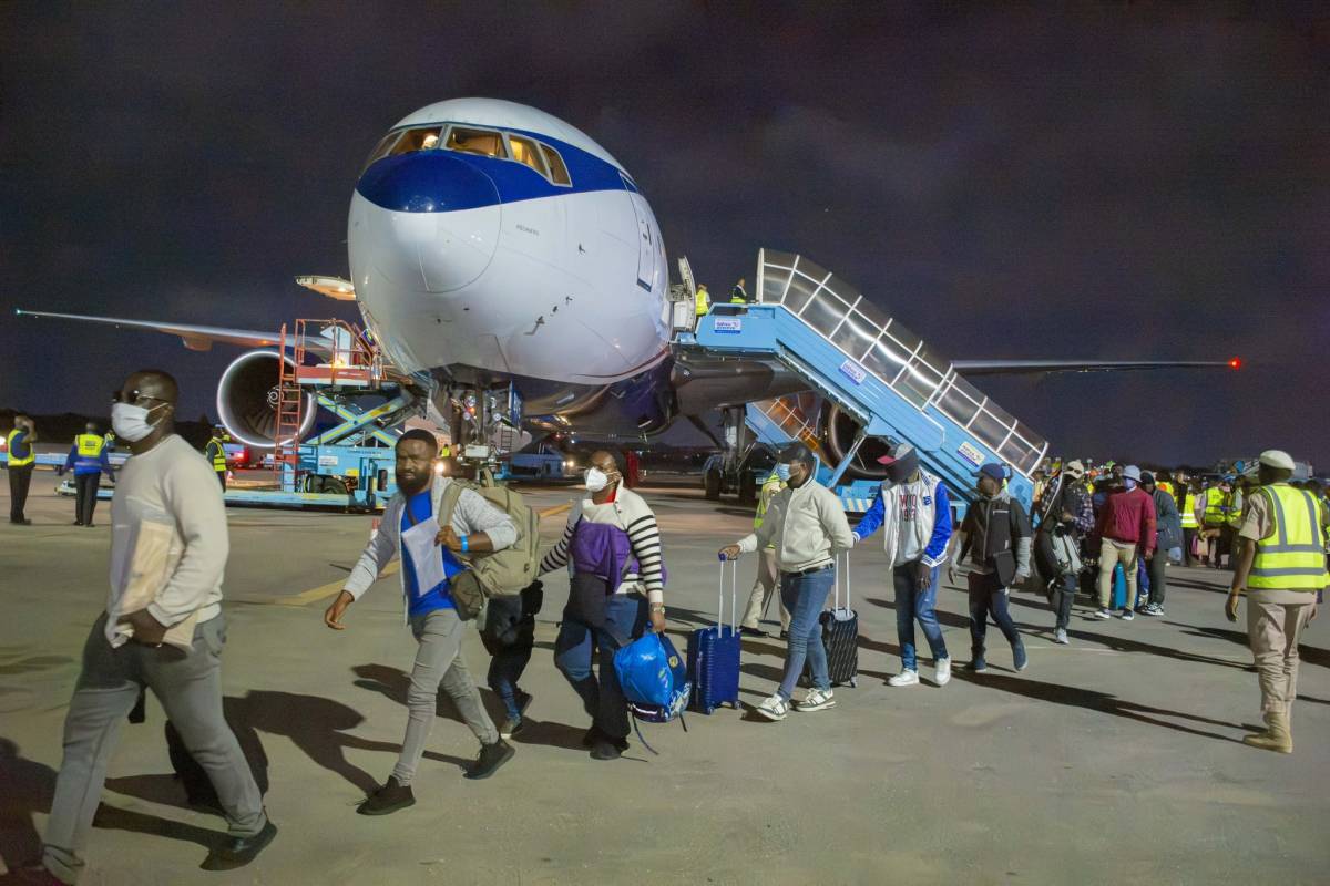 FG’s fourth S’Africa repatriation flight lands in Lagos — last batch to arrive next week
The federa...
