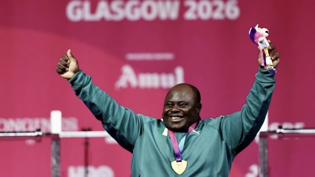 CWG: Idris wins gold in para-powerlifting as Nigeria claim 6th medal in Glasgow
Riluwan Idris won...