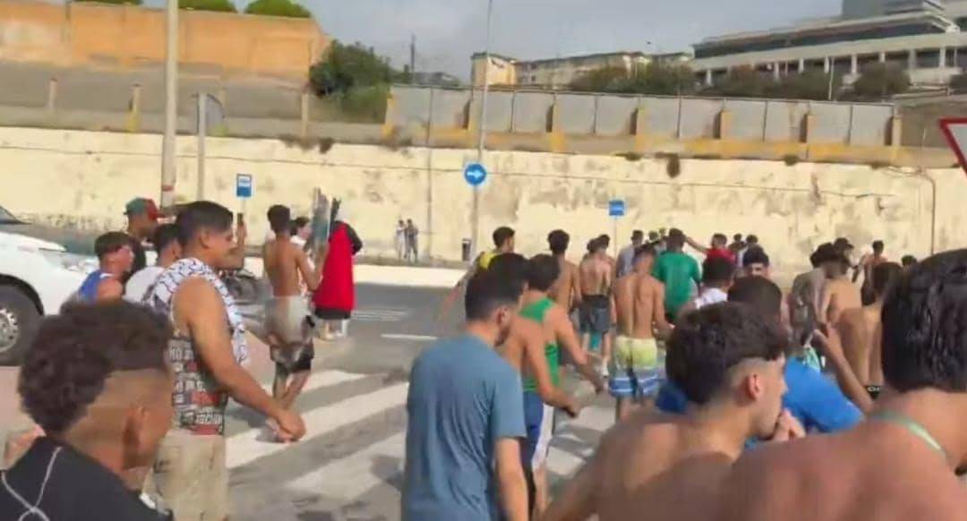 Spain deploys military as thousands of migrants from Morocco force their way into border city
Thous...