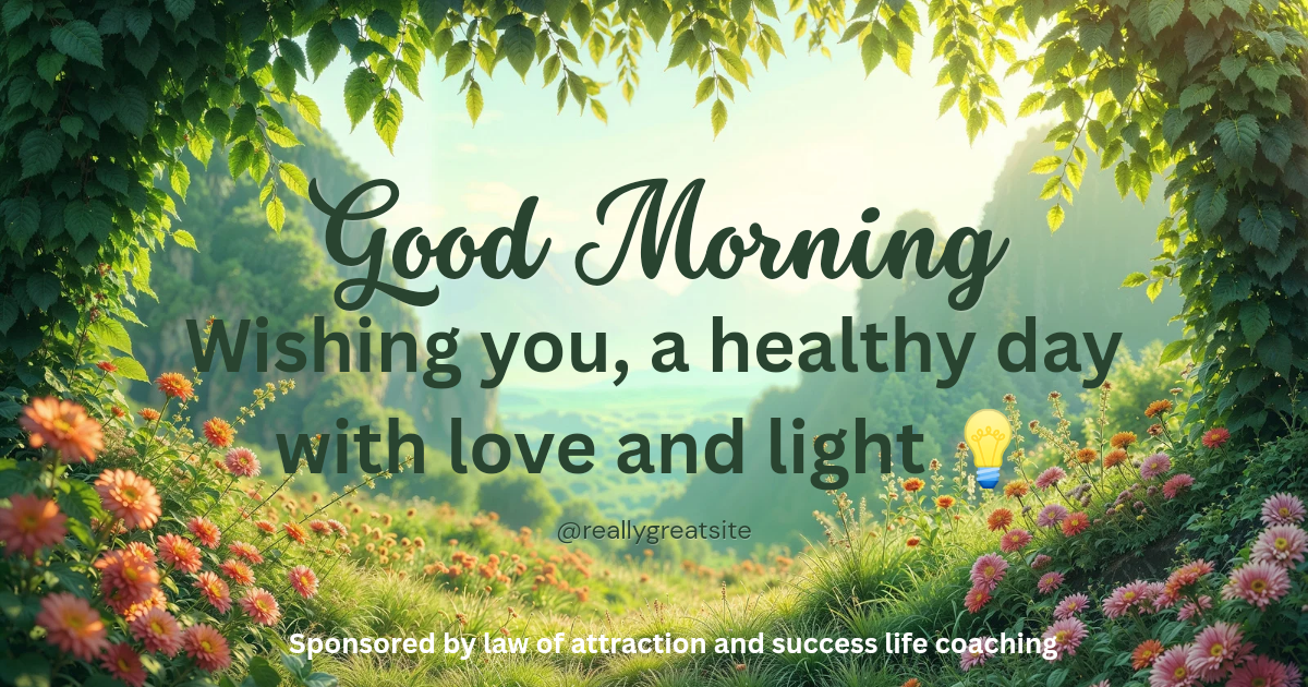 Good Morning,
Thank God for good health, for today is going to end up with unimaginable testimonies