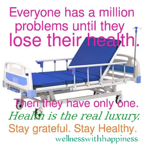 Stay Grateful. Stay Healthy.❤️
We chase money, success, beautiful things, but sometimes forget that...