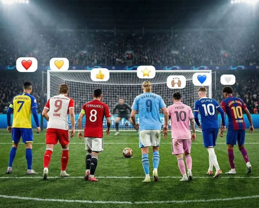 You Receive a Penalty to send your club to the UEFA CHAMPIONS LEAGUE final...
Who takes it? ๐