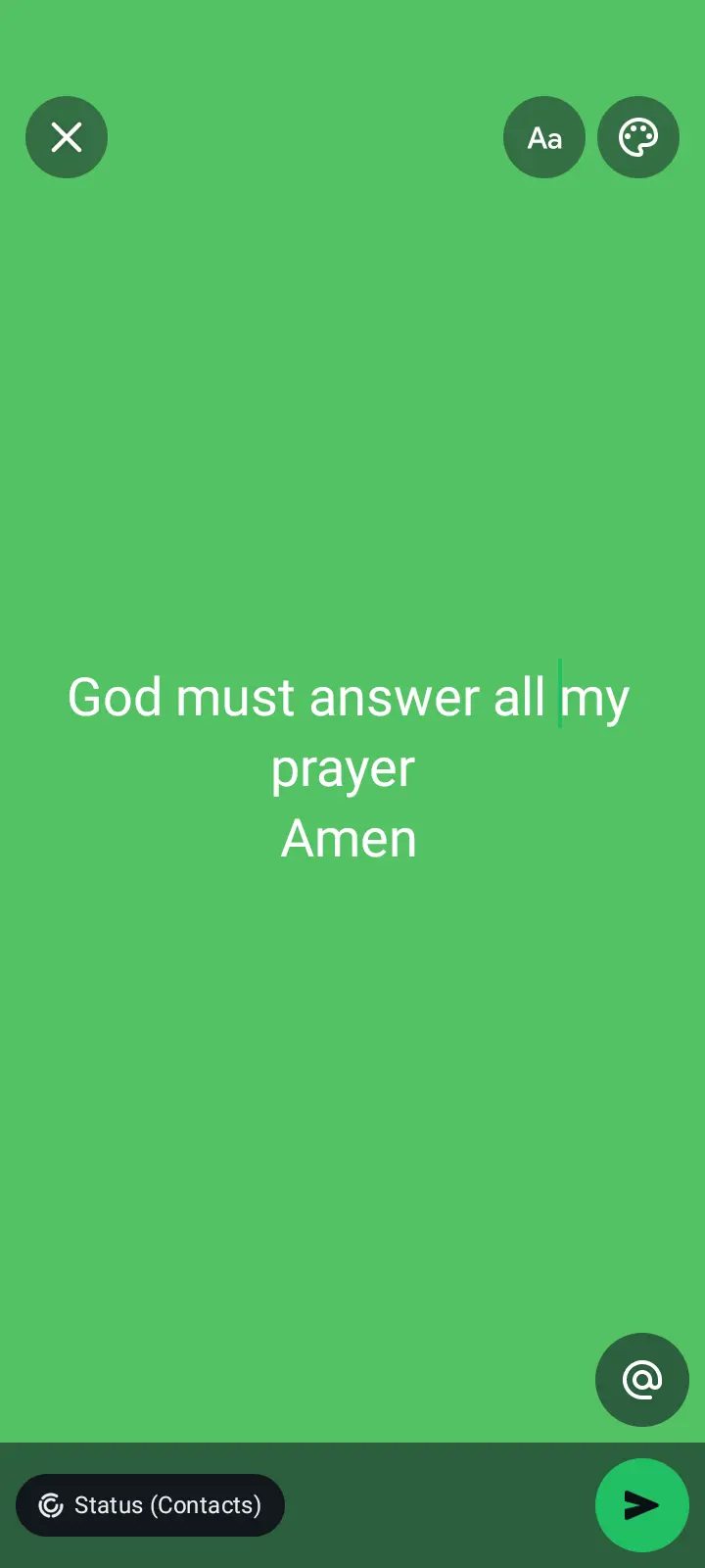 If you believe say amen ๐ Good evening everyone here . #LekeeLekee #LekeeLekeeFamily