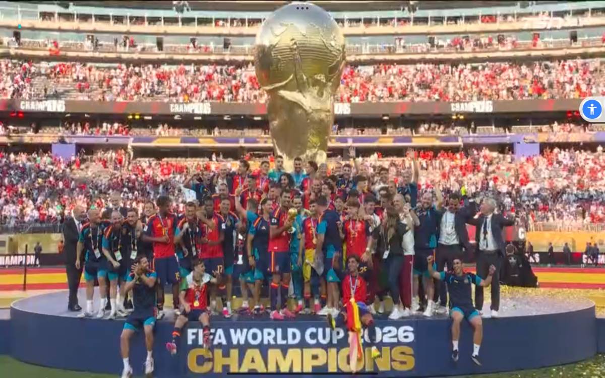 Spain have been crowned FIFA World Cup 2026 champions after edging Argentina 1-0 in a thrilling fina...