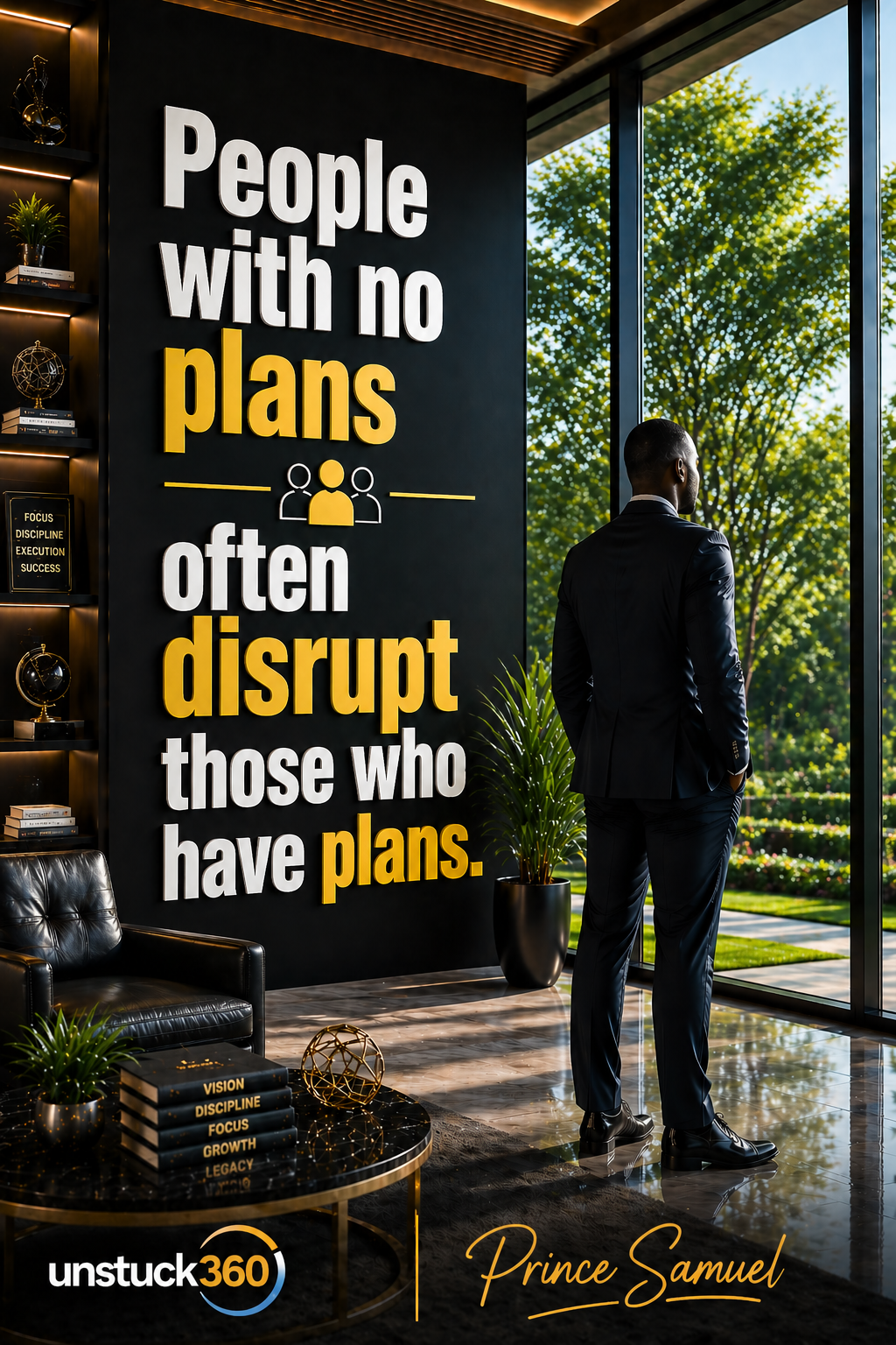 "People with no plans often disrupt those who have plans."
If you are not careful, you will spend y...