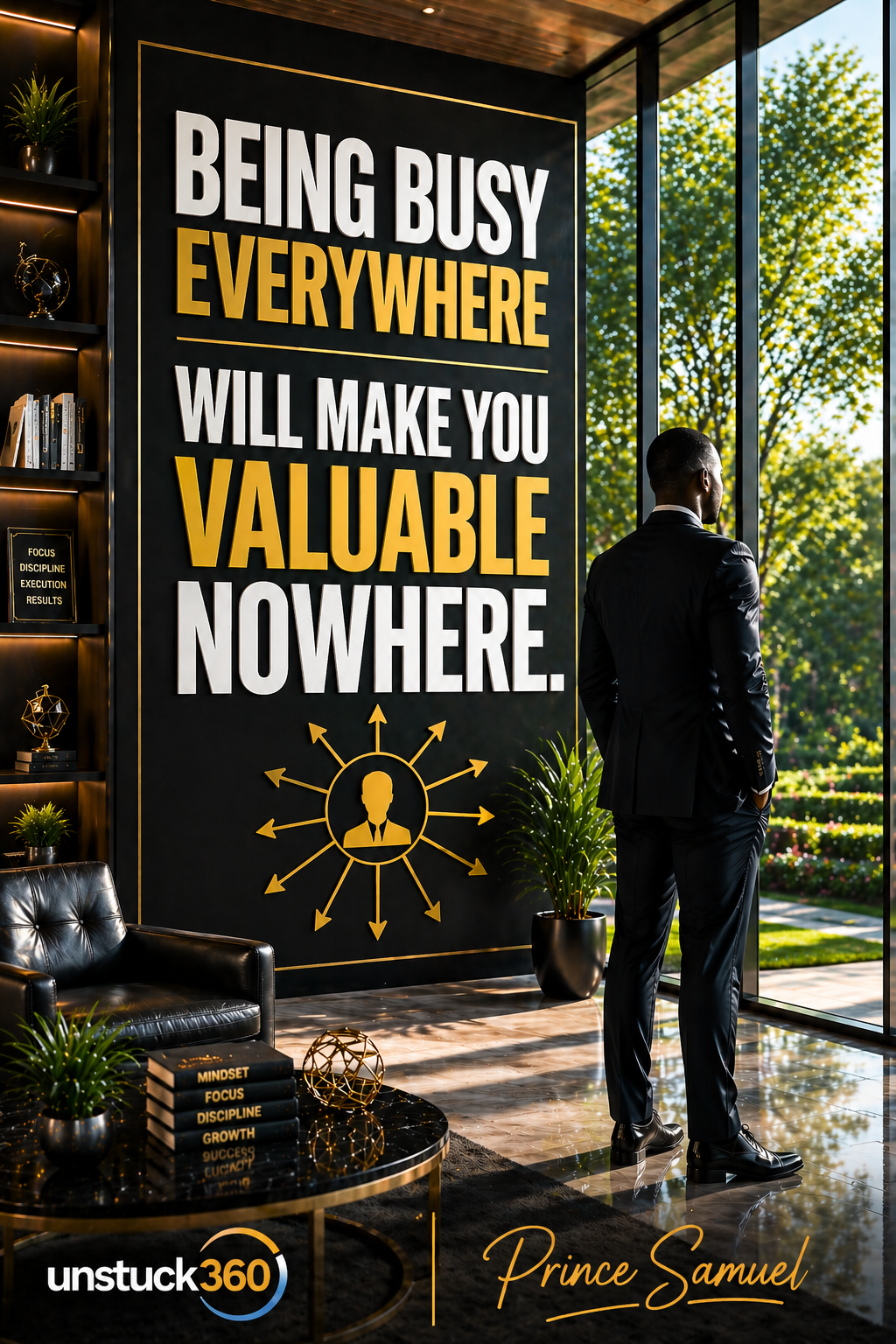 "Being busy everywhere will make you valuable nowhere."
If your attention is everywhere, your impac...