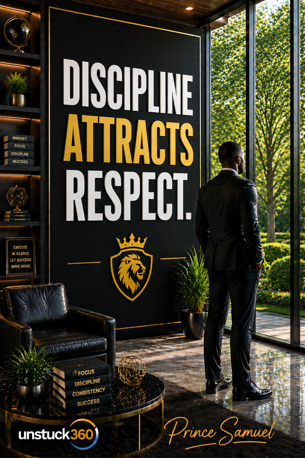 "Discipline attracts respect."
People notice what you do consistently, not what you say occasionall...