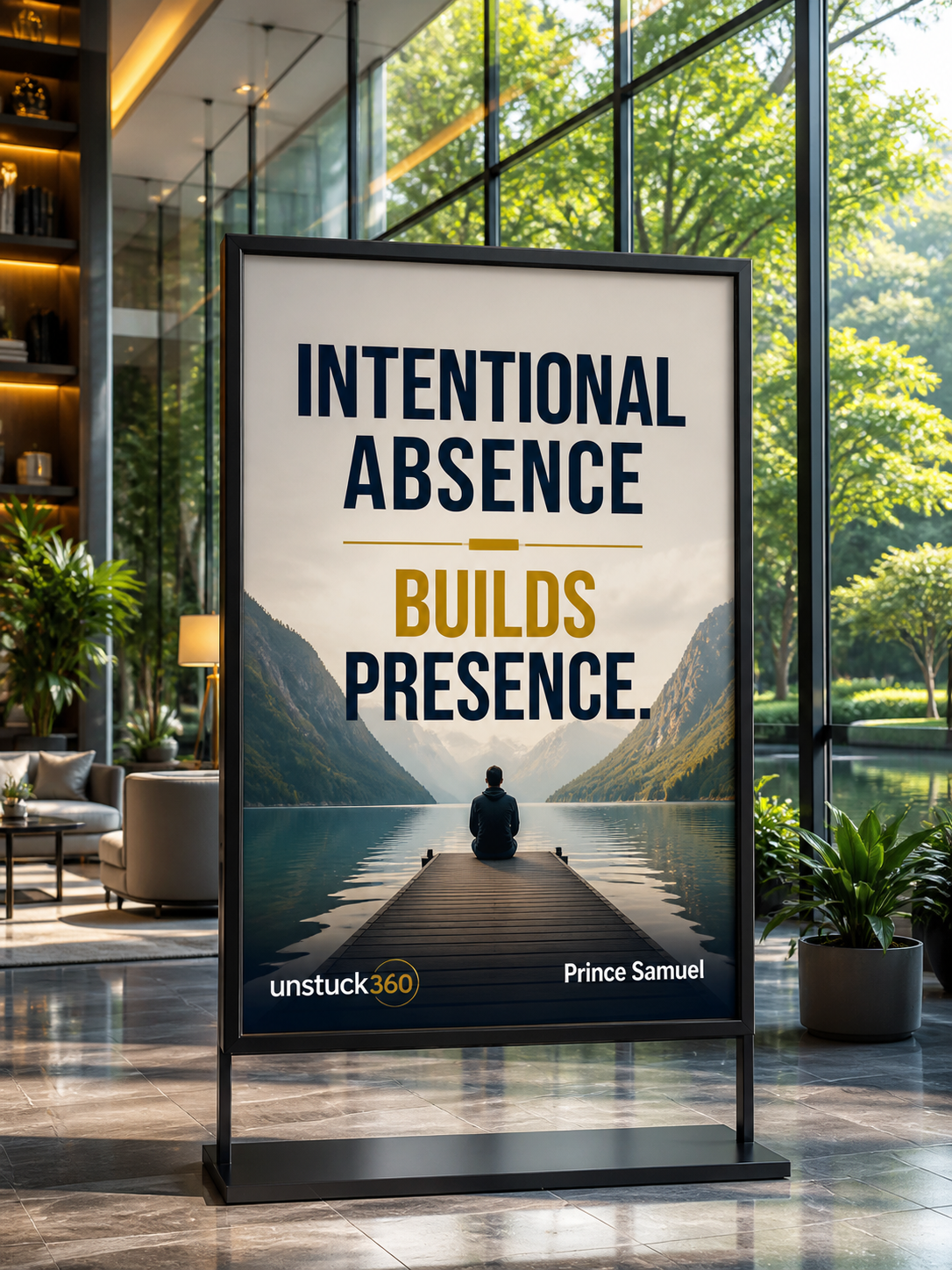 "Intentional absence builds presence."
When you are not always available, people value your presenc...