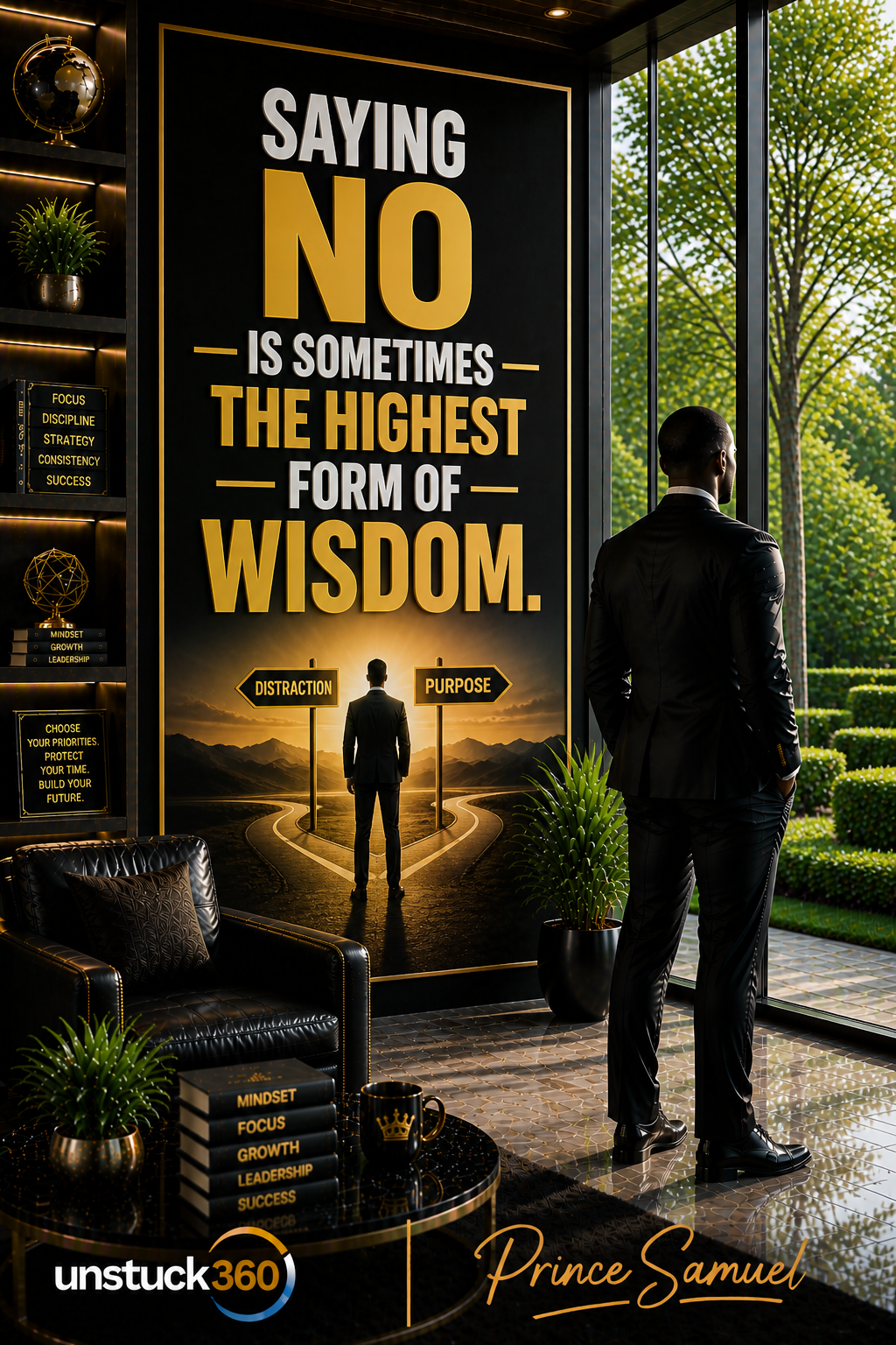 "Saying no is sometimes the highest form of wisdom."
Every yes has a cost.
Choose carefully.
Pro...
