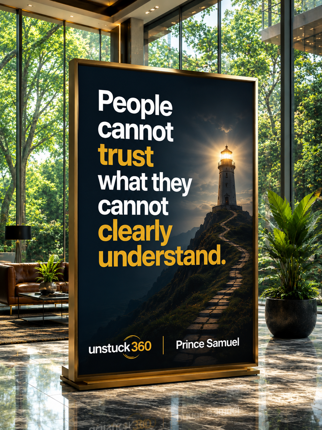 "People cannot trust what they cannot clearly understand."
Confusion kills trust faster than anythi...