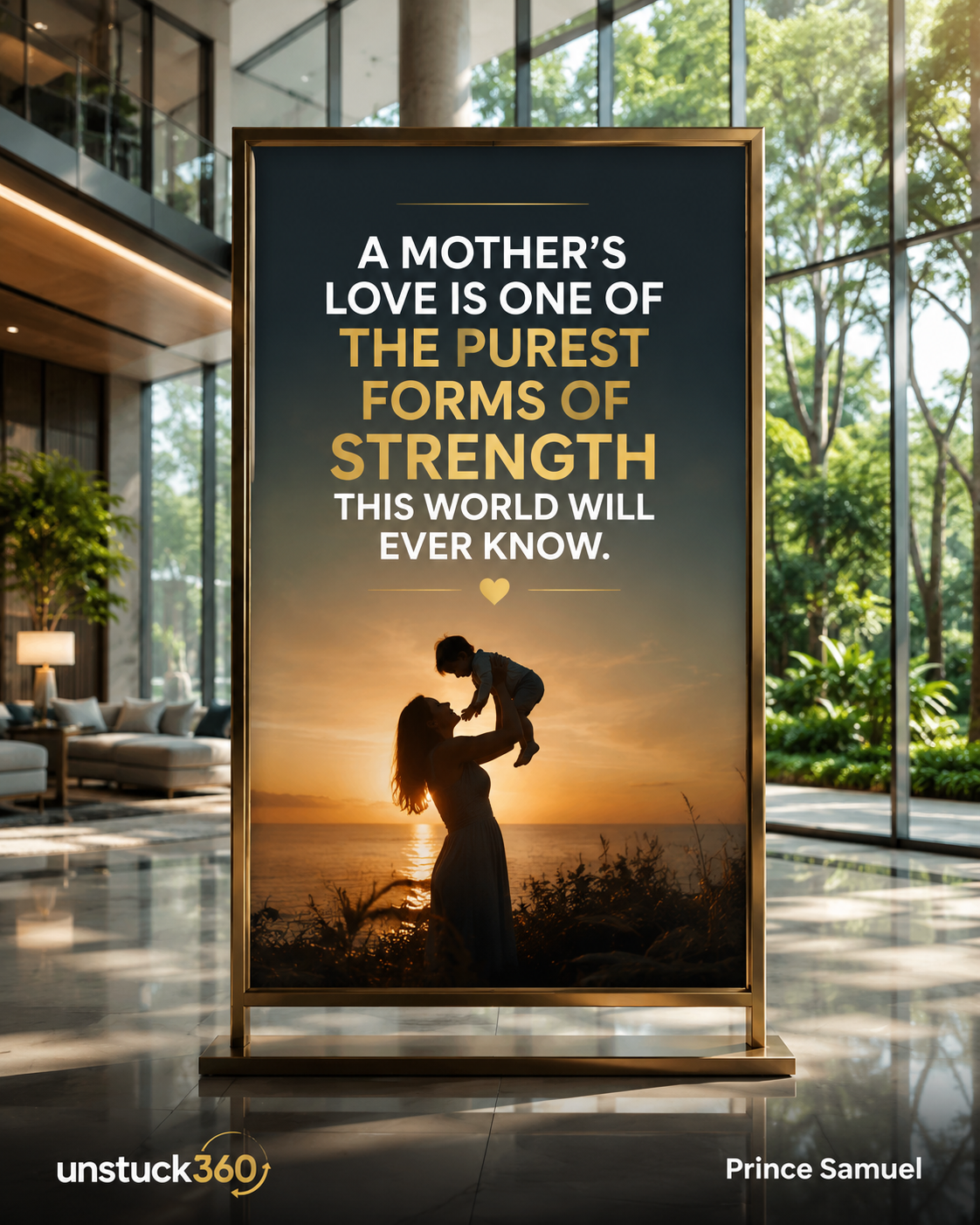 To Every Mother Out There,
Being a mother is one of the most beautiful and powerful gifts in life....