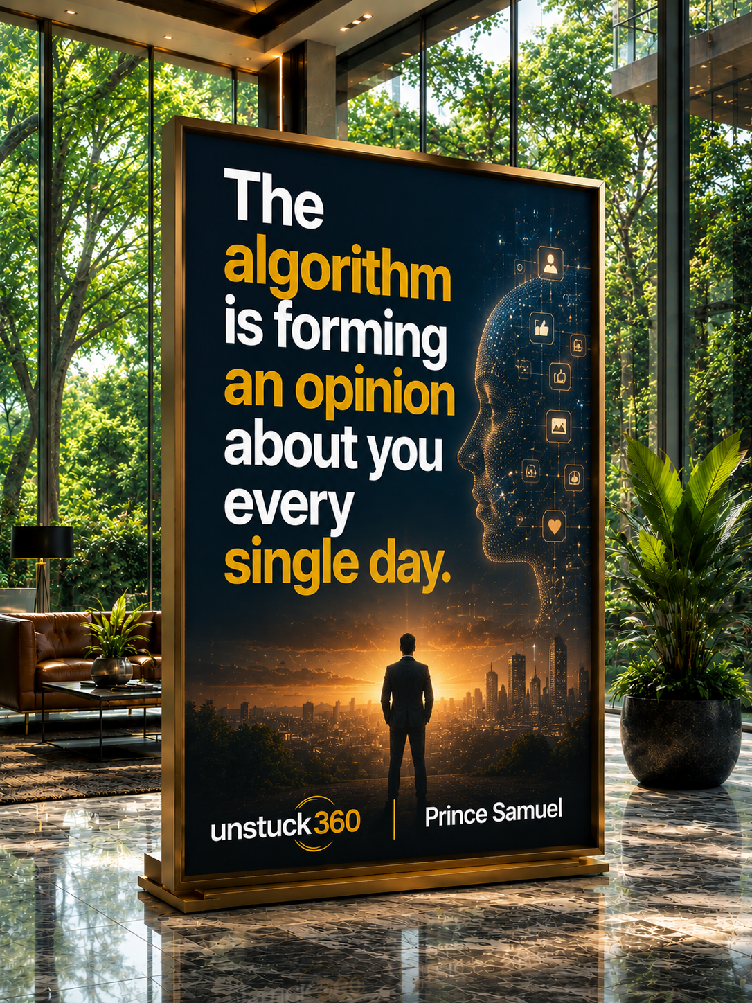 "The algorithm is forming an opinion about you every single day."
Consistency is not just about you...