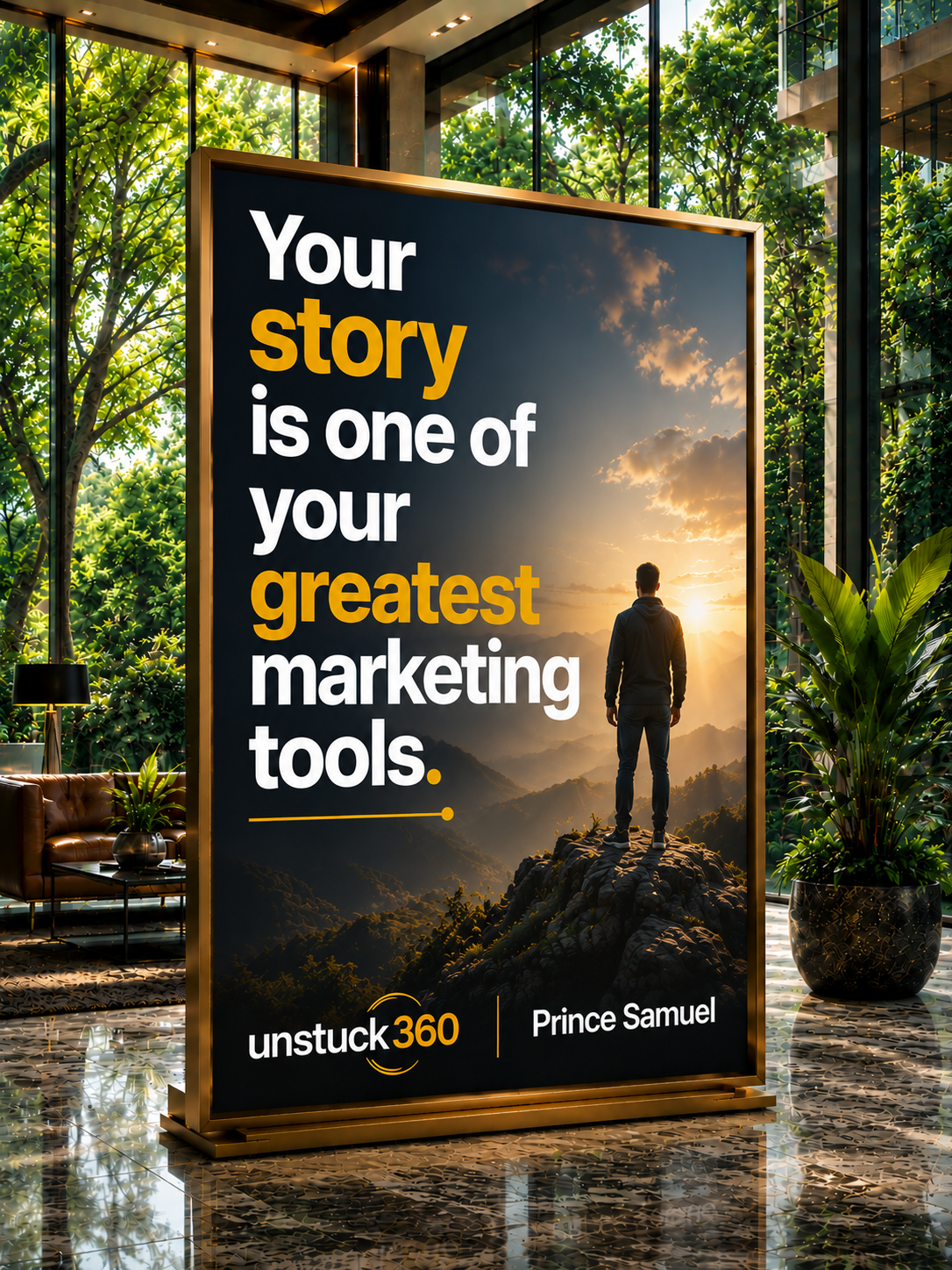 "Your story is one of your greatest marketing tools."
People connect with stories far more than the...