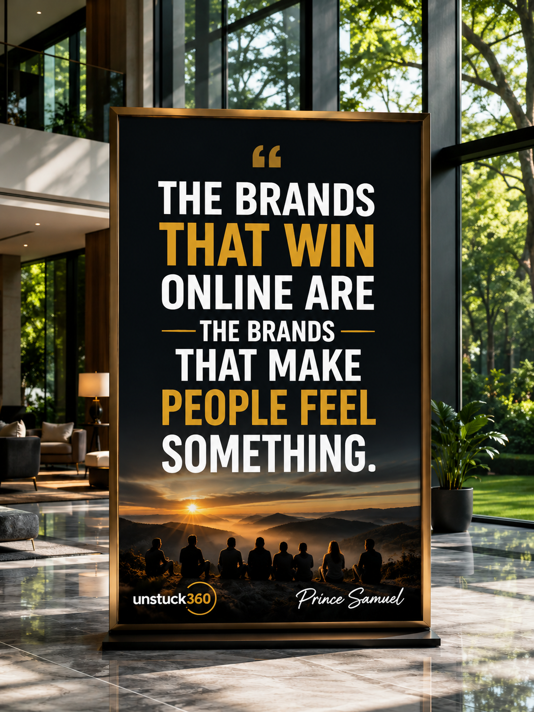 "The brands that win online are the brands that make people feel something."
People do not stay loy...
